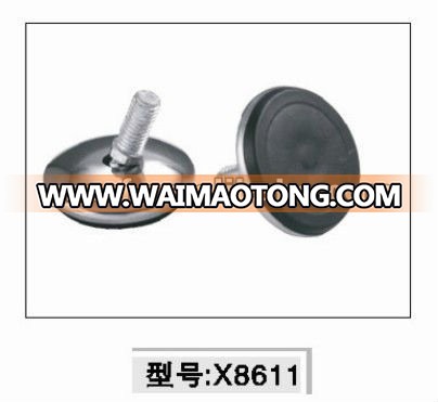 Furniture hardware levelers leg glide with threaded for cabinet legs